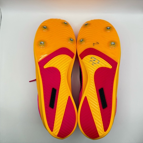 Nike Zoom Rival Men’s Size 10 Woman’s 11.5 Distance Track & Field Spikes Pink - Picture 7 of 10